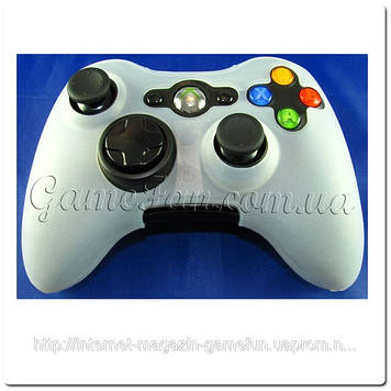 Силіконовий чохол для джойстика Xbox 360 (White)