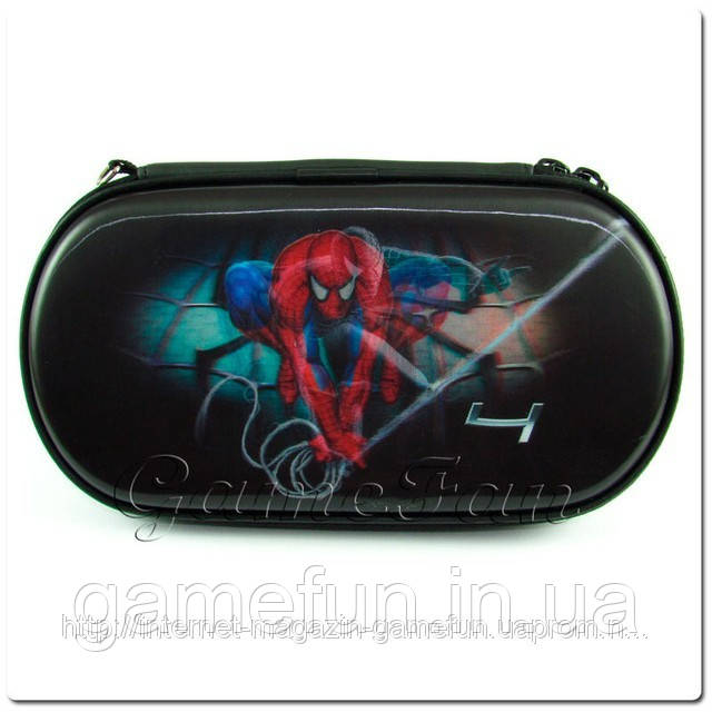 PS Vita сумка жорстка 3D голограма(Spider Man 4) (PCH-1000 2000)