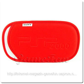 М'який чохол із ремінцем PSP (Red)