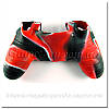Силіконовий чохол для джойстика PS4 (Камуфляж) (Red-black), фото 3