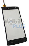 Сенсорный экран (тачскрин) для телефона DOOGEE HomTom HT7, Ergo A550 Black