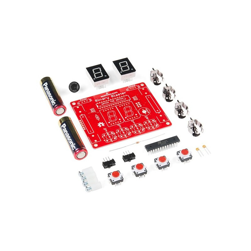 Binary Blaster Kit - модуль для изучения двоичного кода, фото 1