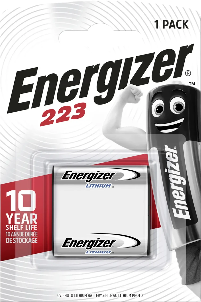 Батарейка для камери CR-P 2 Energizer 6V 1 шт., фото 1