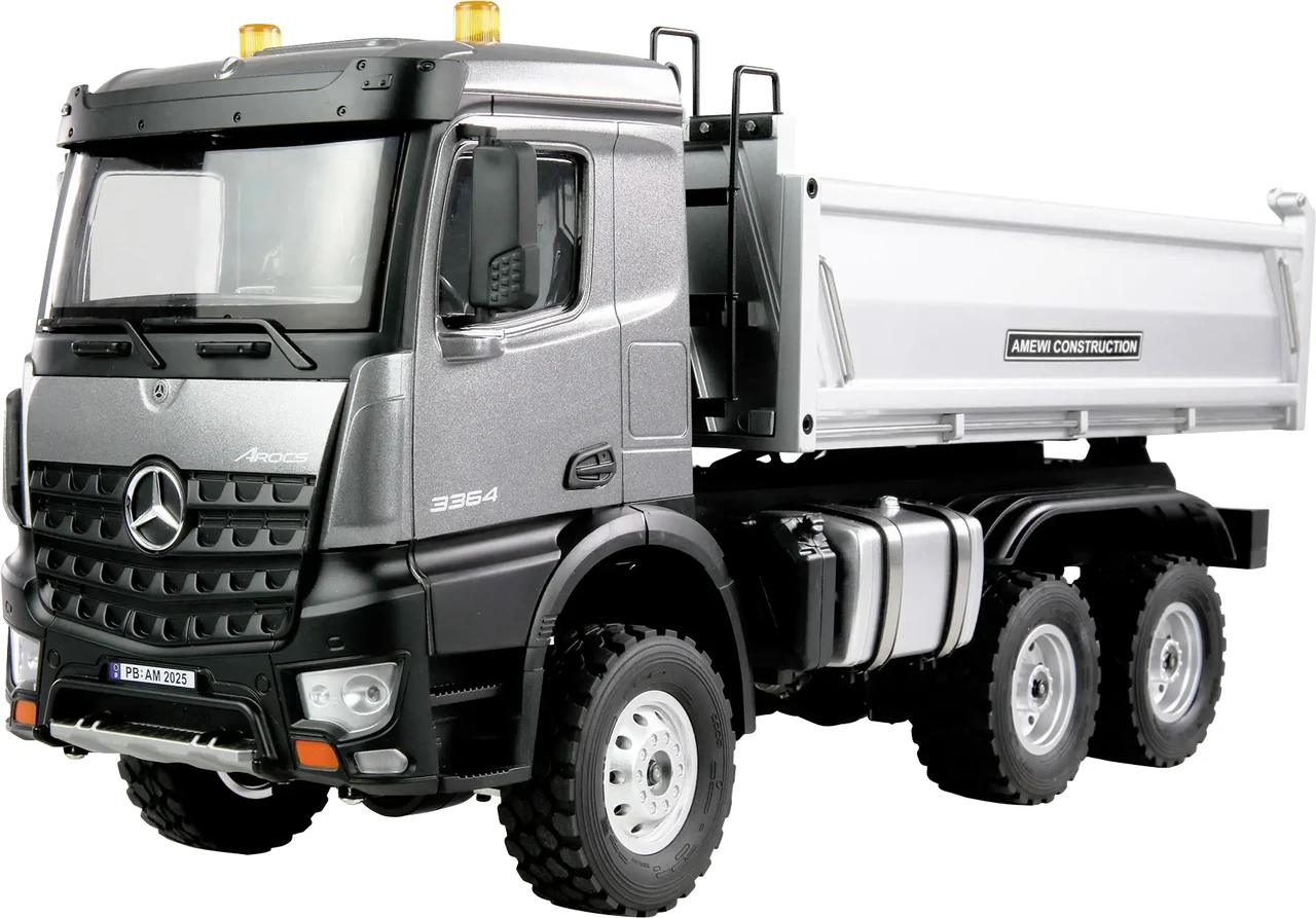 RC Function Module Amewi Mercedes-Benz Arocs Kipper 6x6 anthrazit 1:14 RtR, фото 1