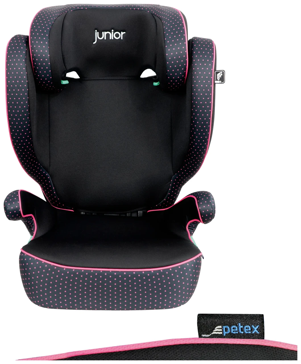 Petex Basic Plus 1602 pink HDPE nach ECE R129 Pink car seat, фото 1