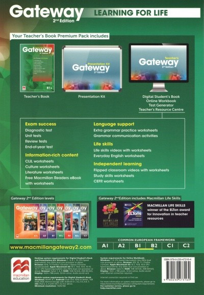 Gateway 2nd Edition B1+ TB Premium Pack - фото 2 - id-p79825254