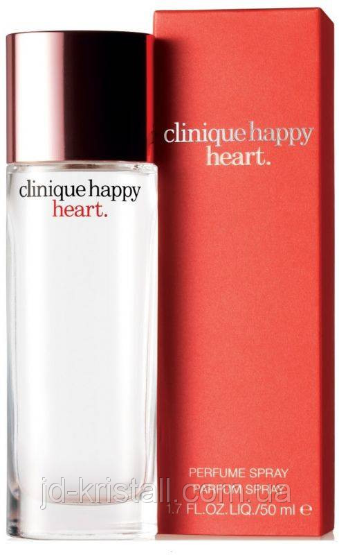 Clinique Happy Heart парфумована вода 50 ml. (Клінік Хеппі Хеарт)
