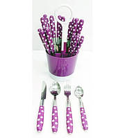 Столовий набір 24 предмети А-Плюс 1421