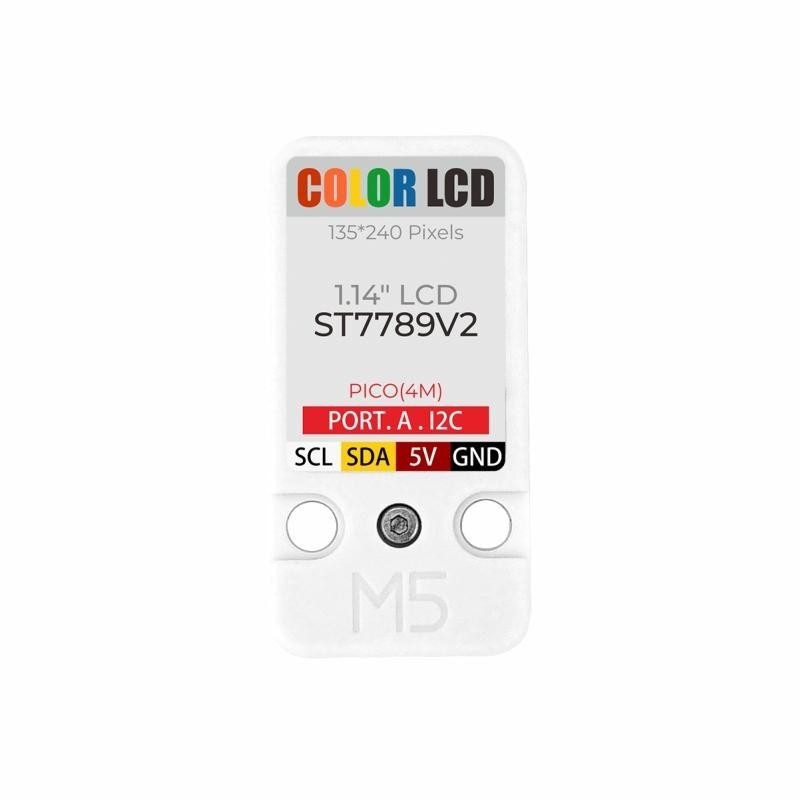 M5Stack LCD Unit - модуль с 1,14-дюймовым ЖК-дисплеем 1235x240, фото 1