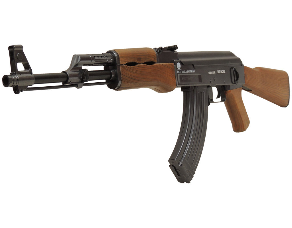 Іграшковий автомат Калашникова АК47, корпус метал з пластиком, на пульках, справжній розмір, якість!!!