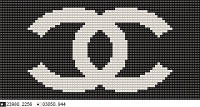Схема вишивки бісером Світові Бренди одягу Chanel