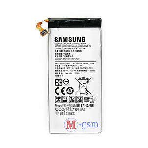 Акумулятор Samsung Galaxy A3 SM-A300F (EB-BA300ABE) 1900 mA/год , фото 2