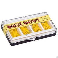 Штифты беззольные Multi-Shtift желтые 1,2 мм. 80 шт.
