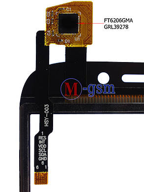 Тачскрин (сенсорний екран) для телефона Qumo QUEST 452 orig чорний, фото 3