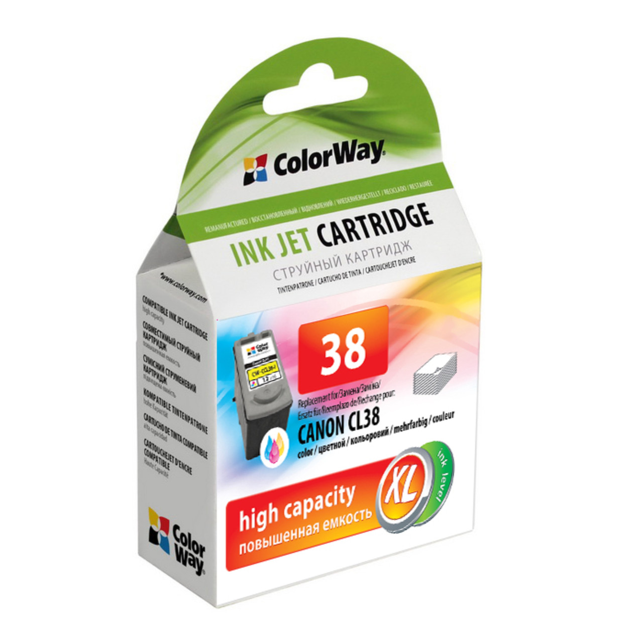 Картридж СolorWay для Canon CL-38 (2146B005)
