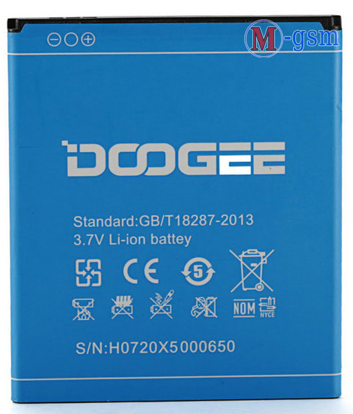 Акумулятор для Doogee X5/X5 Pro (2400 mAh)