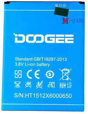 Акумулятор для Doogee X6/X6 Pro (3000 mAh), фото 3