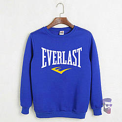 Спортивна кофта Everlast, Еверласт, світшот, трикотаж, чоловічий, блакитного кольору, XS