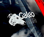 Російська псова борзая (Гальго) стикер, фото 2