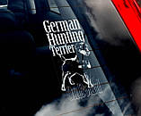 Німецький Мисливський Тер'єр (Ягдтер'єр) стикер, фото 2