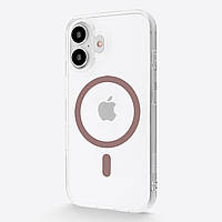Чохол Proove Blossom Case with MagSafe для iPhone 16 (Desert Titanium) | Прозорий кейс з Магсейф на Айфон 16