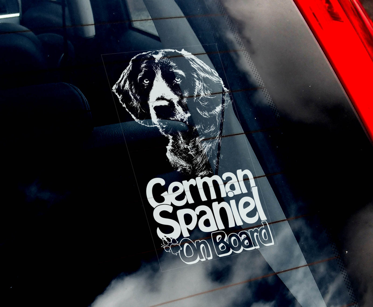Німецький спаніль (Вахтельхунд) (Німецька перепешина собака) стикер, фото 1