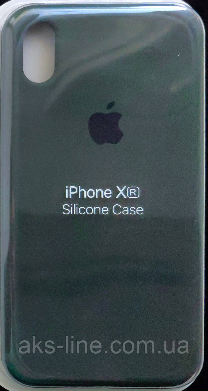 Чехол для iPhone XR Silicone Case бампер