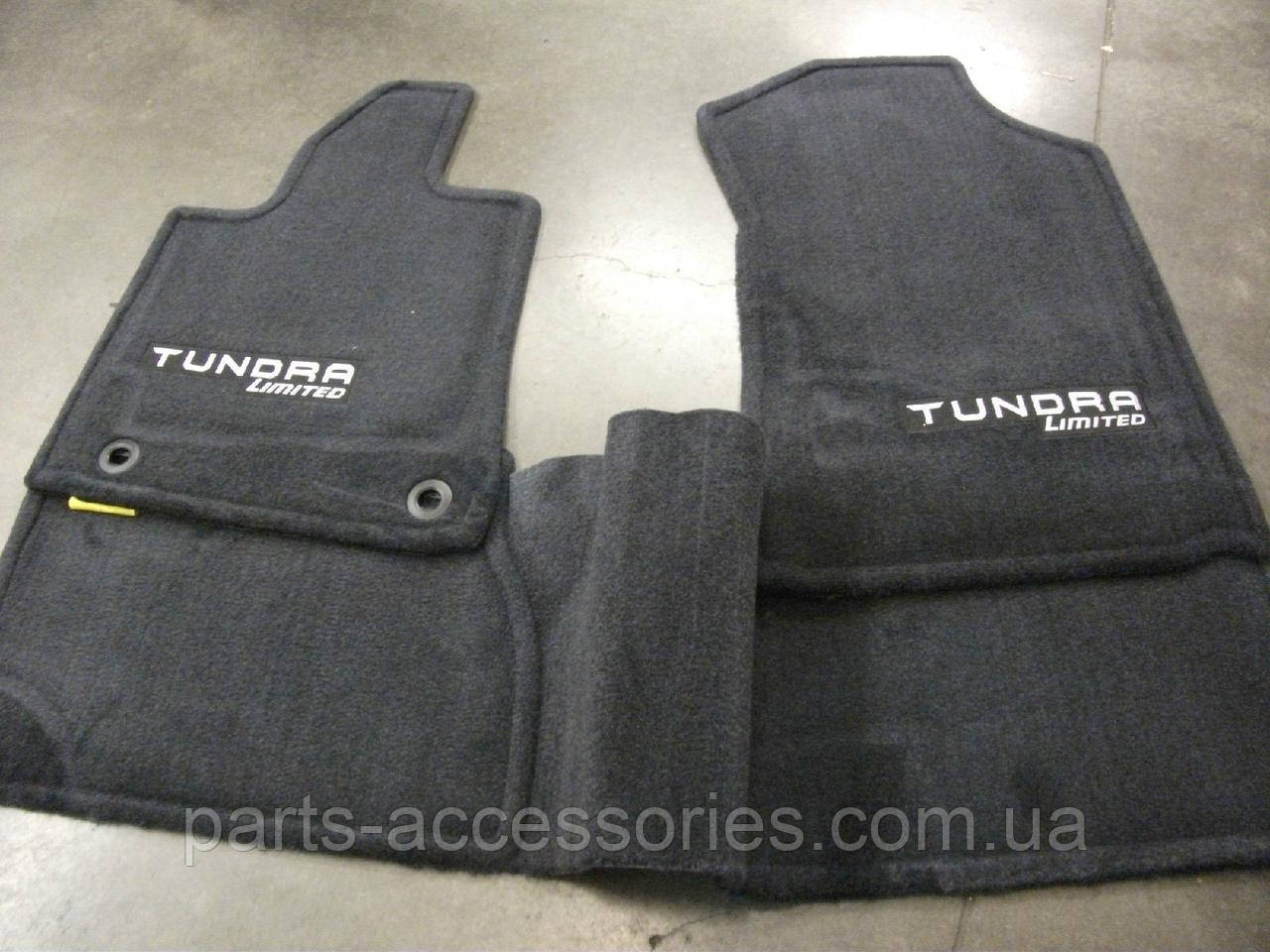 Toyota Tundra 2014-2021 Килимки в салон велюрові чорні Limited Нові Оригінал Tundra Double Cab
