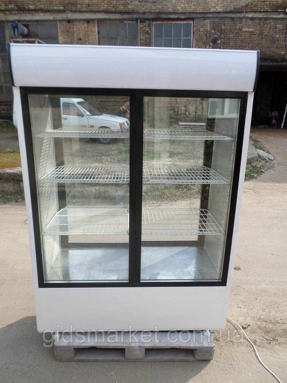 Шкаф-витрина холодильная COLD- SW 1400 бу, холодильный шкаф-купе б/у - фото 4 - id-p524791714
