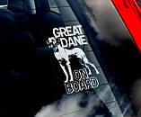 Німецький Дог стикер, фото 2