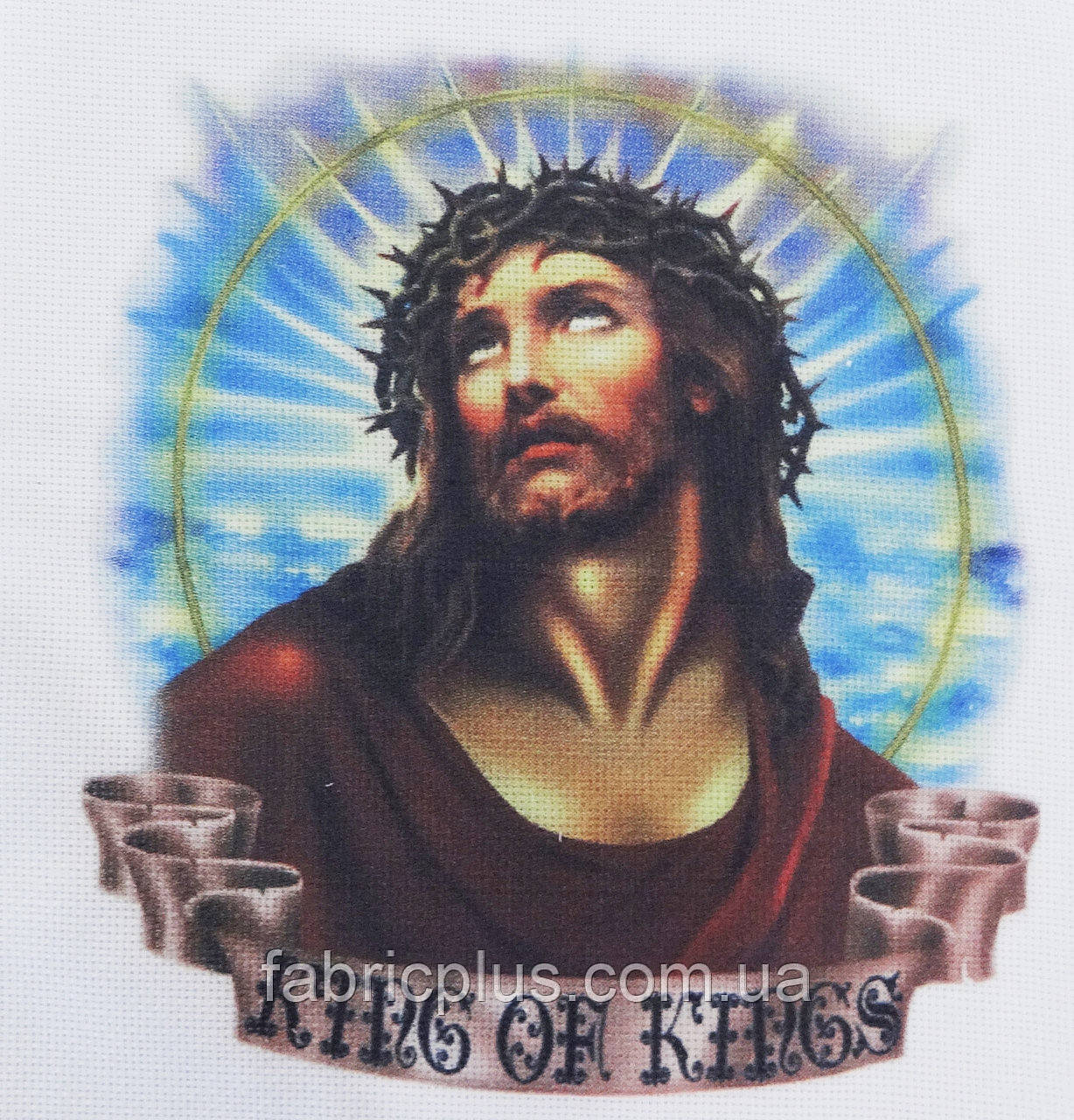 Тканина для вишивання з нанесеним фотографічним малюнком, фото 1