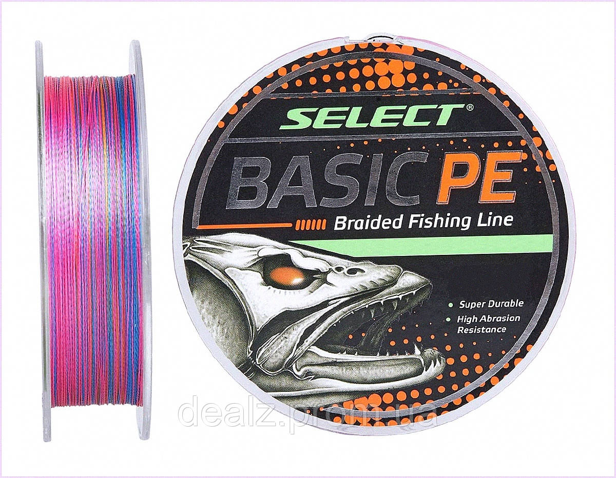Шнур Select Basic PE 100 м 0.06 мм 6lb/3 кг (1870-30-77) 81C700K94 - фото 1 - id-p3182490802