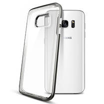 Чохол Spigen для Samsung S7 Neo Hybrid Crystal, Gunmetal, фото 6