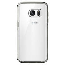 Чохол Spigen для Samsung S7 Neo Hybrid Crystal, Gunmetal, фото 5