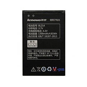 Акумулятор Premium Lenovo A208, A316 (BL214) 1300 mA/год