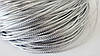Шнур люрекс 1,5 мм срібло, фото 2