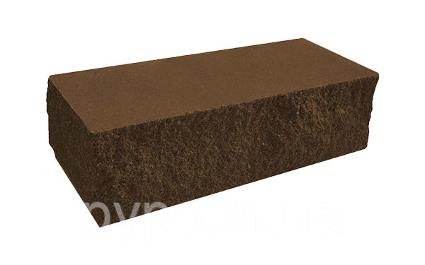 Цегла колота тичкова мармур Коричнева "Slim Stone".