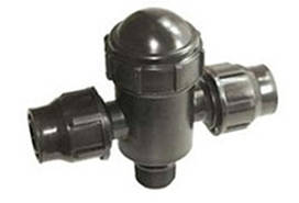 Фільтр крапельного поливання на 2 виходи 16 мм