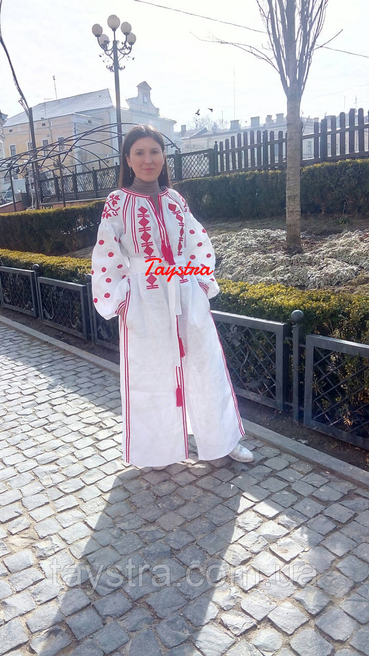 Вишите плаття бохо вишиванка льон, етно, стиль бохо шик, вишиті плаття вишиванка, Bohemian, чистиль Віта Кін