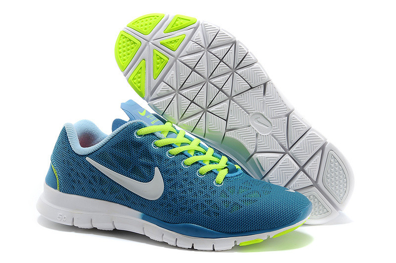Кросівки жіночі Nike Free Run 5.0 Breath Blue Yellow White