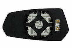 Елемент дзеркала CHEVROLET Camaro V (08-13) правий сферичний з обігрівом