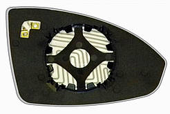 Елемент дзеркала CHEVROLET Cruze (J300) (10- ) лівий сферичний з обігрівом