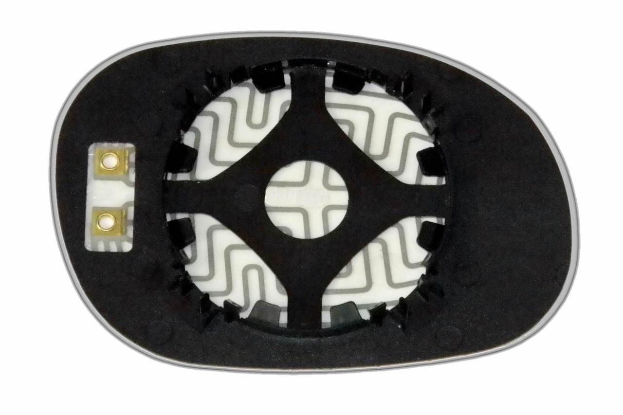 Елемент дзеркала CITROEN C-3 (02-09) лівий асферичний з обігрівом, фото 1