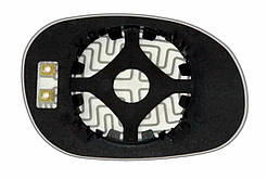 Елемент дзеркала CITROEN C-3 (02-09) лівий сферичний з обігрівом