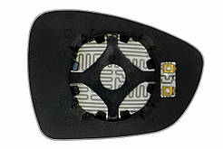 Елемент дзеркала CITROEN C-3 (10- ) лівий асферичний з обігрівом