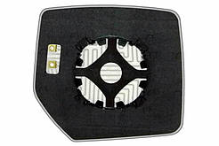 Елемент дзеркала JEEP Cherokee IV (07-12) лівий сферичний з обігрівом