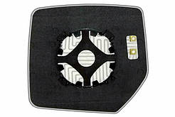 Елемент дзеркала JEEP Cherokee IV (07-12) правий сферичний з обігрівом