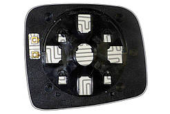 Елемент дзеркала JEEP Liberty I (01-07) лівий асферичний з обігрівом