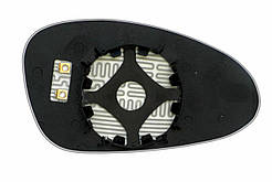 Елемент дзеркала PORSCHE 911 Carrera (09-12) лівий асферичний з обігрівом