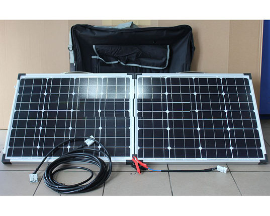 Сонячна панель складана Solar board 2F 120W 18 V 670*540*35*35 FOLD, панель батарея сонячна solar board , фото 2